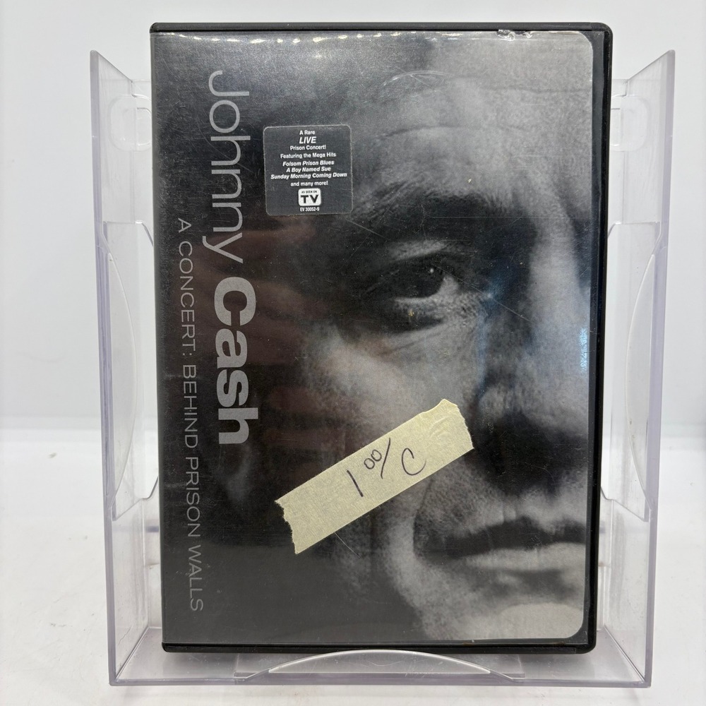 Johnny Cash A Concert Behind Prison Walls DVD EV 30052-9 Live Folsom Blues